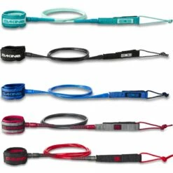 Dakine JJF Kainui 6ft Surfboard Leash - Black Carbon