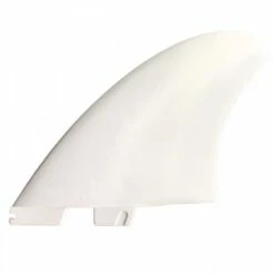 FCS II Modern Keel PC Twin Surfboard Fin Set White Marble