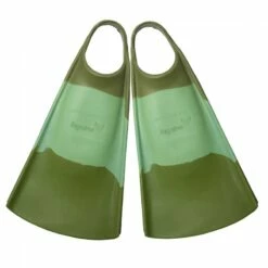 Hydro Original OG Swim Fins Green Olive - MED - UK 6-8 (US 7-9)