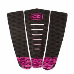 Ocean Earth Simple Jack Surfboard Tail Pad Black Pink