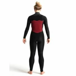 C-Skins Solace 5/4/3mm Womens Wetsuit Chest Zip Black Tropical - UK 10 -SurfSurfSurf outlet shop solace internal cz 50939