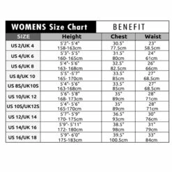 C-Skins Solace 5/4/3mm Womens Wetsuit Chest Zip Black Tropical - UK 10 -SurfSurfSurf outlet shop womens chart 25010